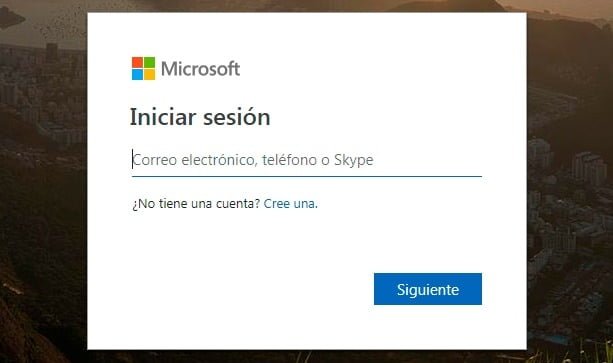 iniciar sesion hotmail cuenta