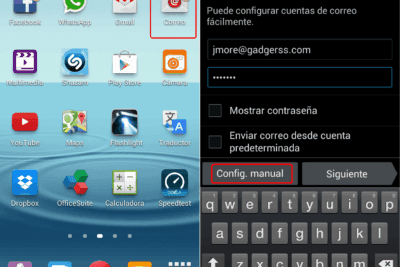 confirgurar outlook en android